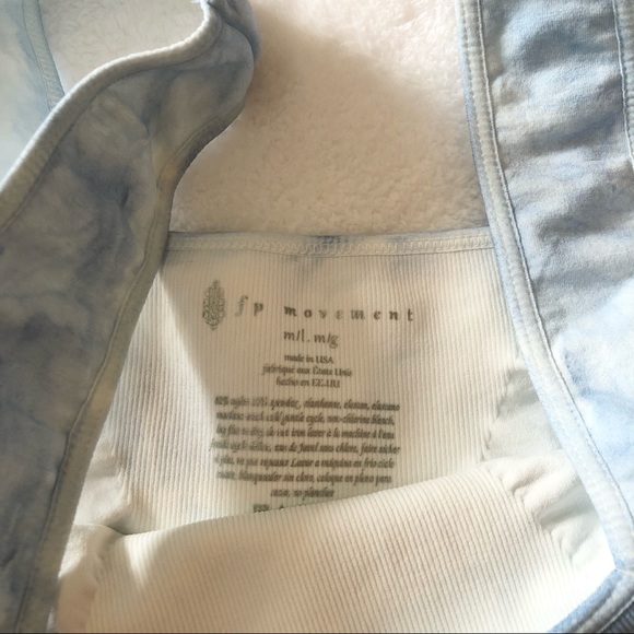 Free People Good Karma Tie-Dye Square Neck Bra - Picture 4 of 7